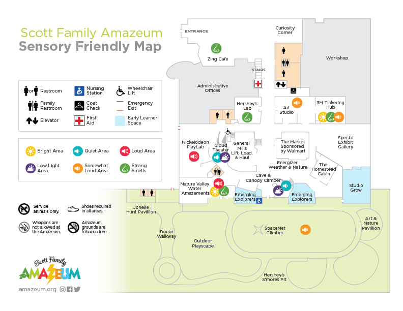 Amazeum Sensory Friendly Map 8.5x11 web