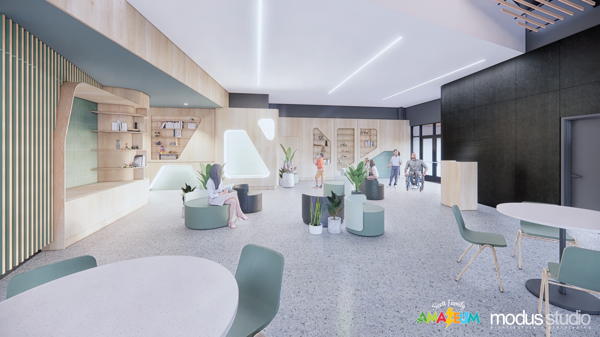 Render of The Hangout Internal 1