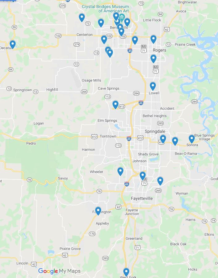 Making Spaces Map