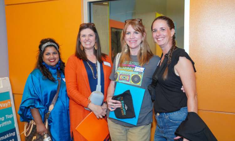 Group Photo of Educator Night Out Attendees