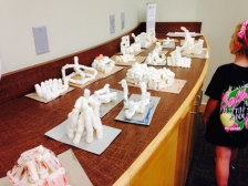 packing peanut sculptures 1